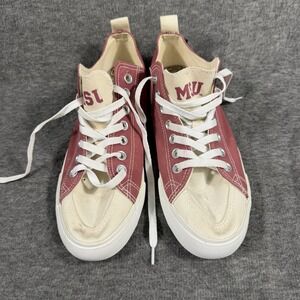 Skicks Mississippi State Bulldogs College  Sneakers Shoes Women SZ 10 Men SZ 8